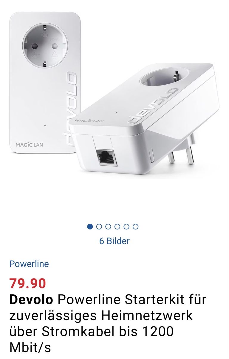 Devolo WiFi: Devolo powerline – Neuf (Voir description) à Klingnau par gerwerswiss