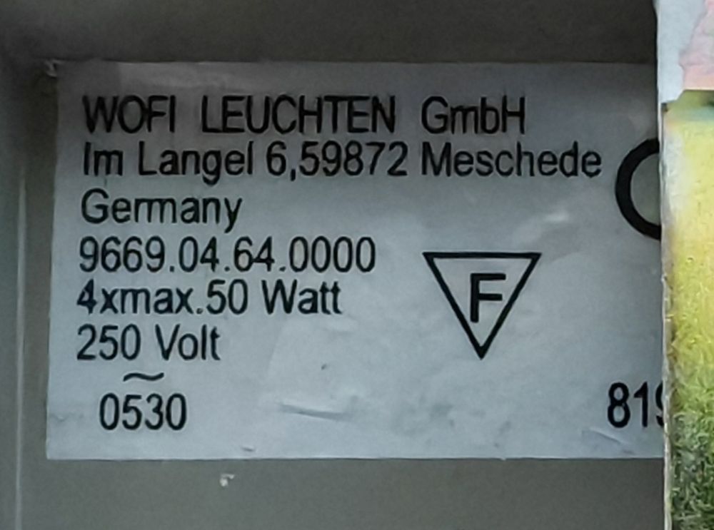 Lustres & lampes de plafonds: Wofi 4-flammig Deckenstrahler Edelstahl drehbar Spots – D'occasion à Rheinsulz par Dred 4