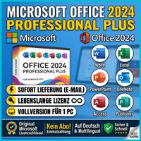 Microsoft Office 2024 Pro - Instant-Aktivierung