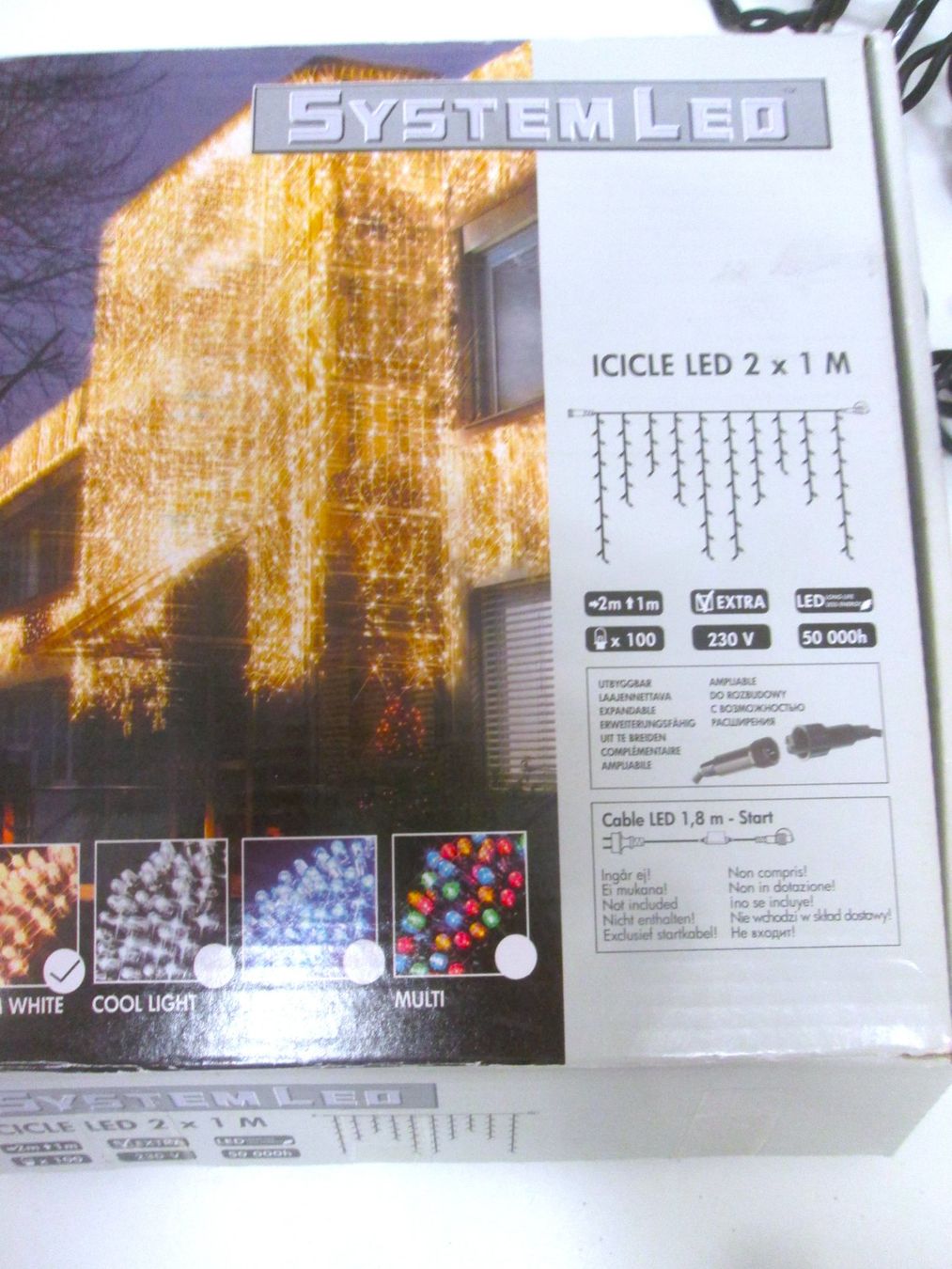 Lichterketten & Leisten: LED-Lichtervorhang – Gebraucht aus Sementina von babucia 2