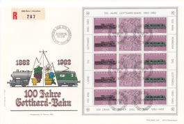 SBK SO75 FDC  Grossbrief