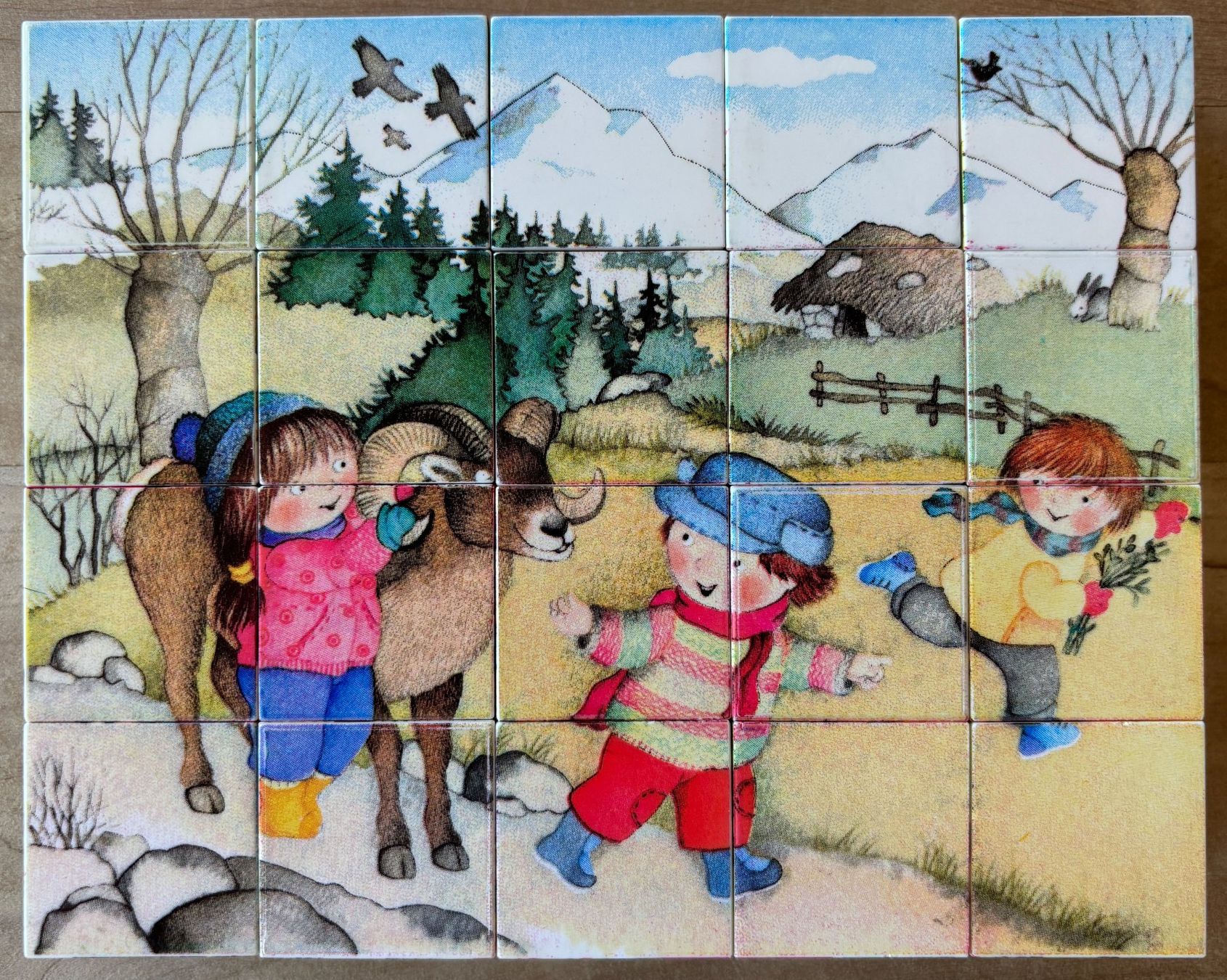 Puzzles: UNICEF, Klötzli-Puzzle – D'occasion à Füllinsdorf par Bubnik 4