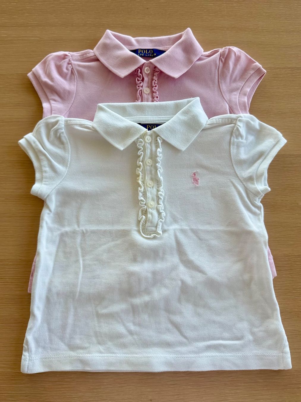 Ralph Lauren Kleiderpakete & -sets: Polo Ralph Lauren Bundle mit 3 Mädchen Polo Shirts – Gebraucht aus Meilen von tplm 2