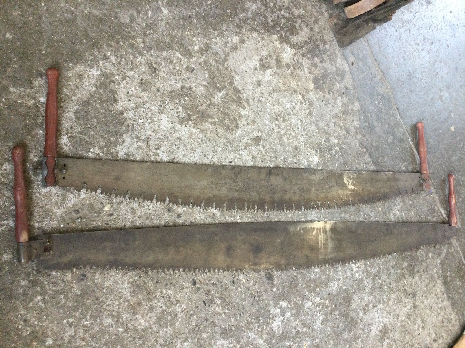 Werkzeuge: Antike gebrauchte Handsägen 1x Henry Disston&Sons – Gebraucht aus Wangen SZ von kuriosum12 1