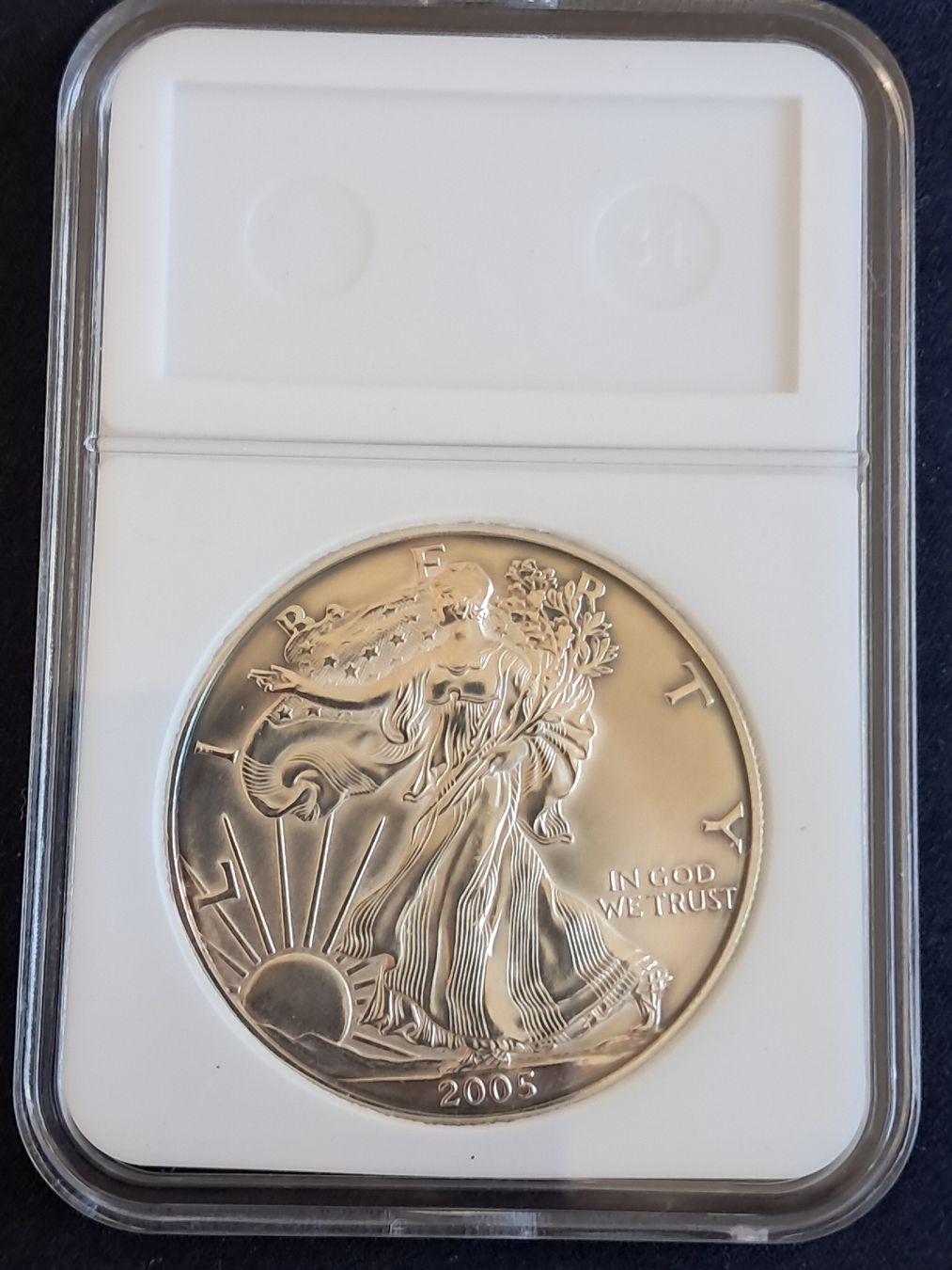 Toutes les monnaies: Silberdollar American Eagle 2005 1oz – D'occasion à Diegten par mar_2w8m