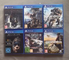 PS4 Spiele Sammlung: 6 Games, Top Zustand, sofort! 🎮