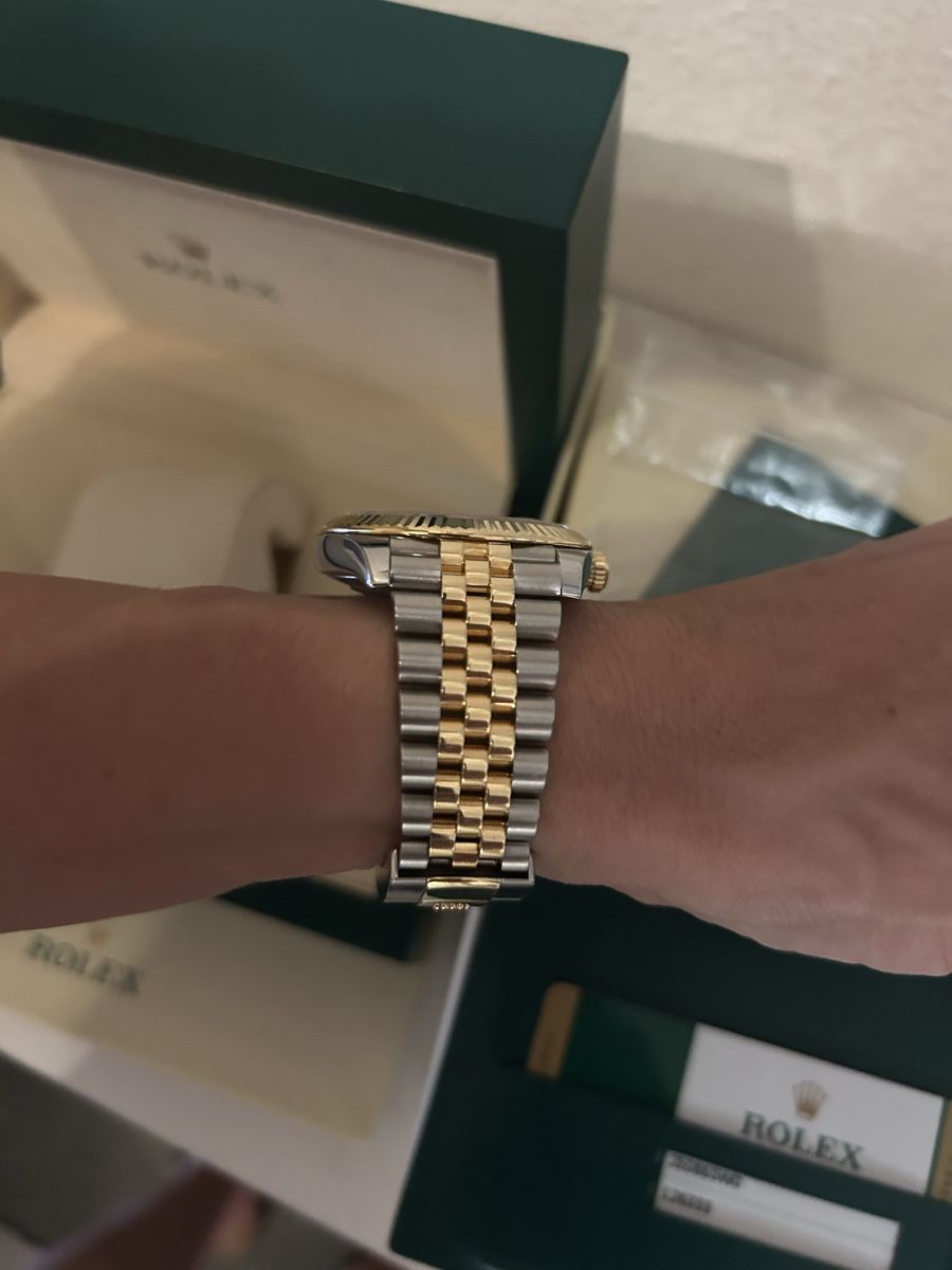 Rolex Montres: Rolex Datejust 41, Bicolor, Diamant, Perlmutt – D'occasion à Basel par David_2019 4
