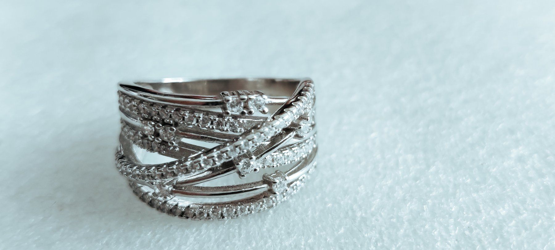 Ringe: Damenring echt Silber 925 mit schöne Stein – Gebraucht aus Zürich von sendbad