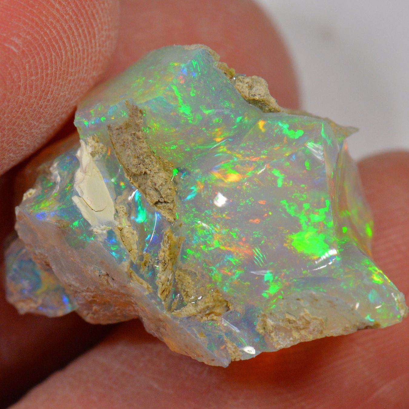 Pietre preziose: 18.3 Karat - Roher Äthiopischer Welo Opal – Nuovo (secondo la descrizione) da Rüti ZH venduto da DeinOpal 4