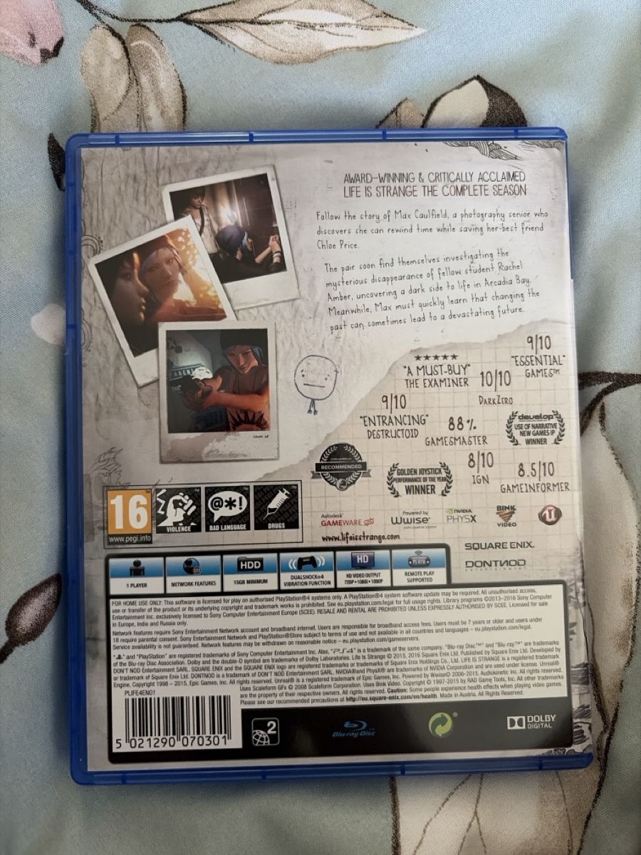 Giochi: Life is strange - ps4 – Nuovo (secondo la descrizione) da Glattpark(Opfikon) venduto da aal_m5w5 1