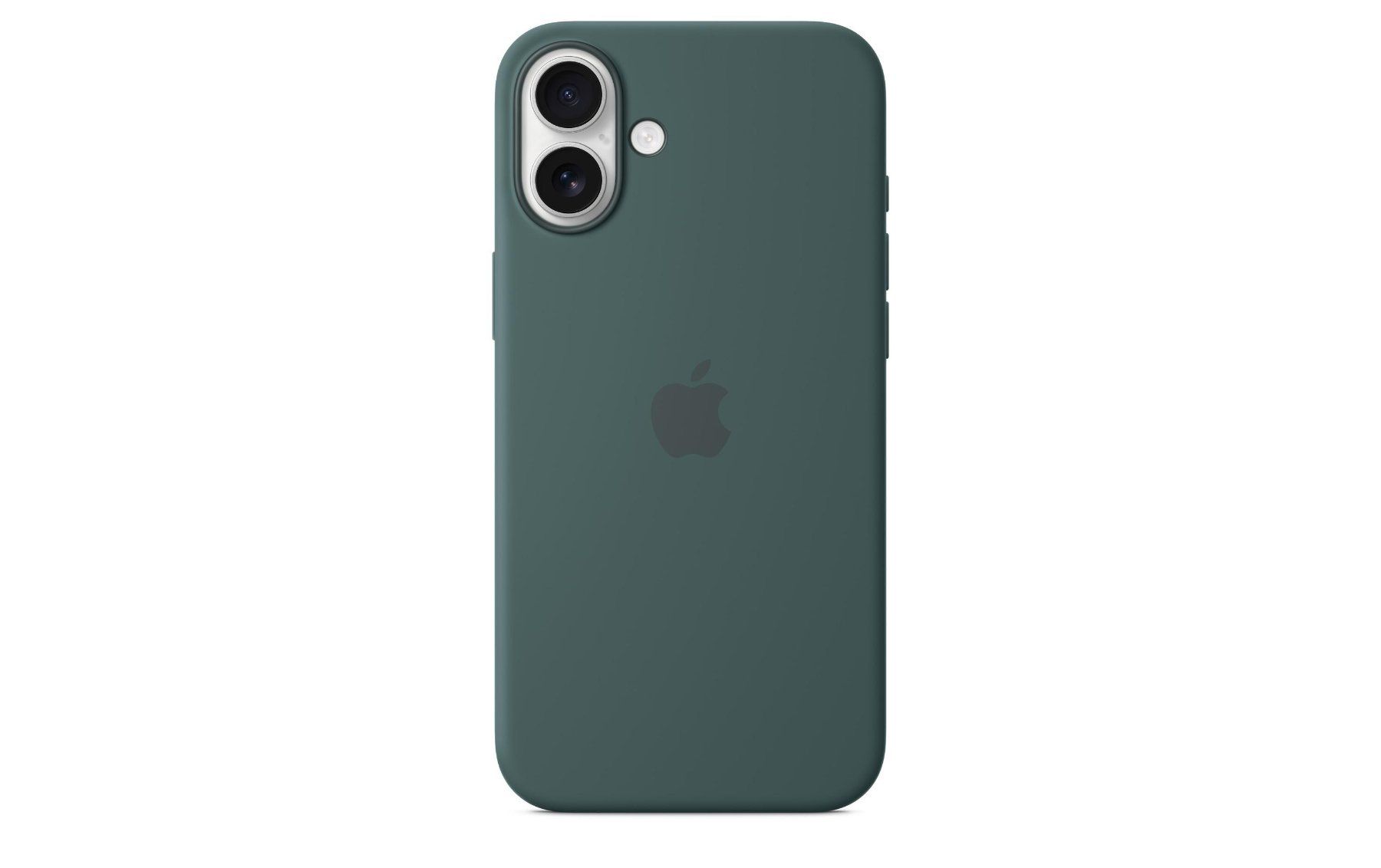 Apple Cover & Protezioni schermo: Apple iPhone 16 Plus Silicone Case Lake Green Coque Étui – Nuovo e nell'imballaggio originale da Meyrin venduto da pc1parts