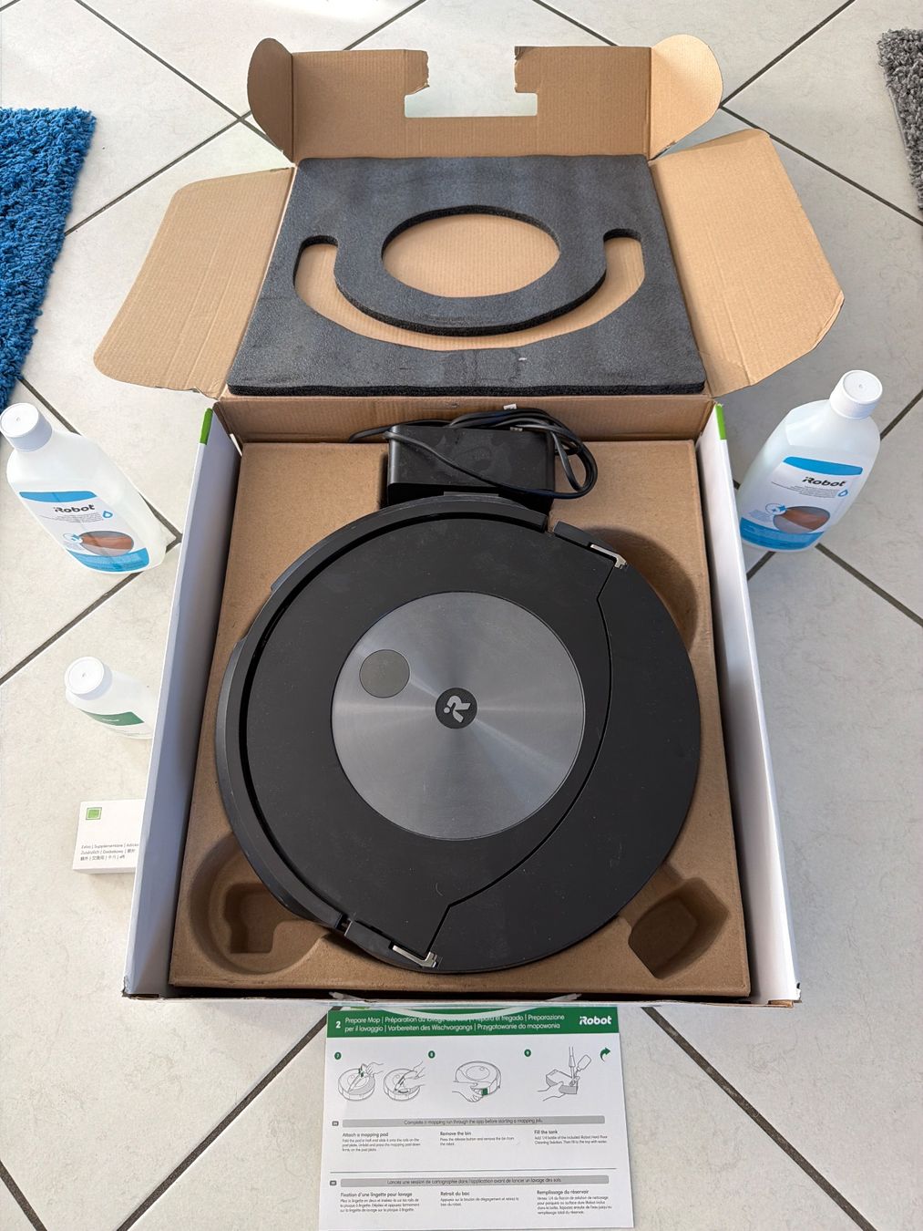 Irobot Staubsauger & Zubehör: iRobotRoomba Combo J7 Roboterstaubsauger Kameranavigation – Gebraucht aus Dübendorf von aigol 1