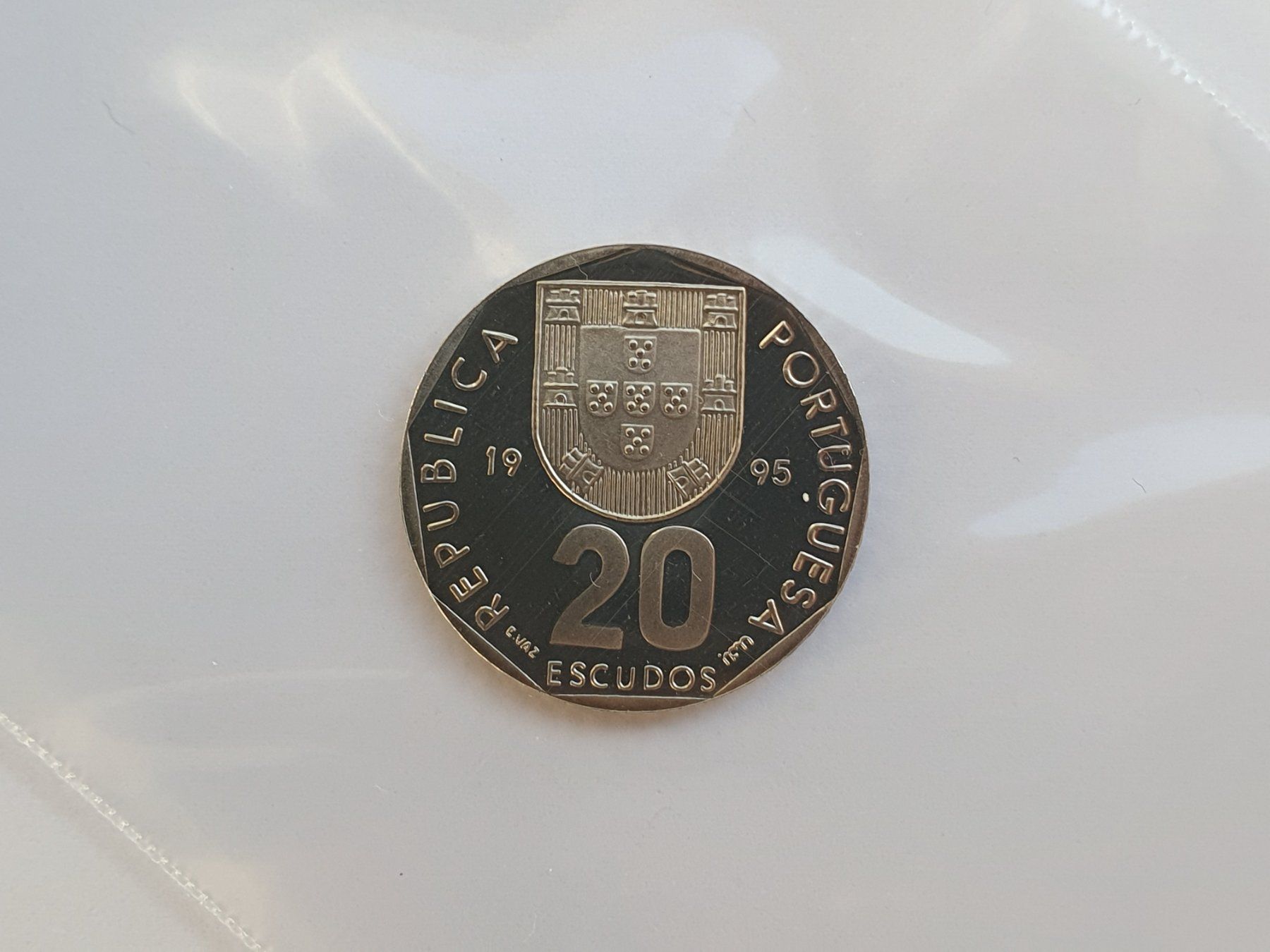 Alle Münzen: 20 Escudos 1995 PP – Neu (gemäss Beschreibung) aus Pravidondaz von LVtik
