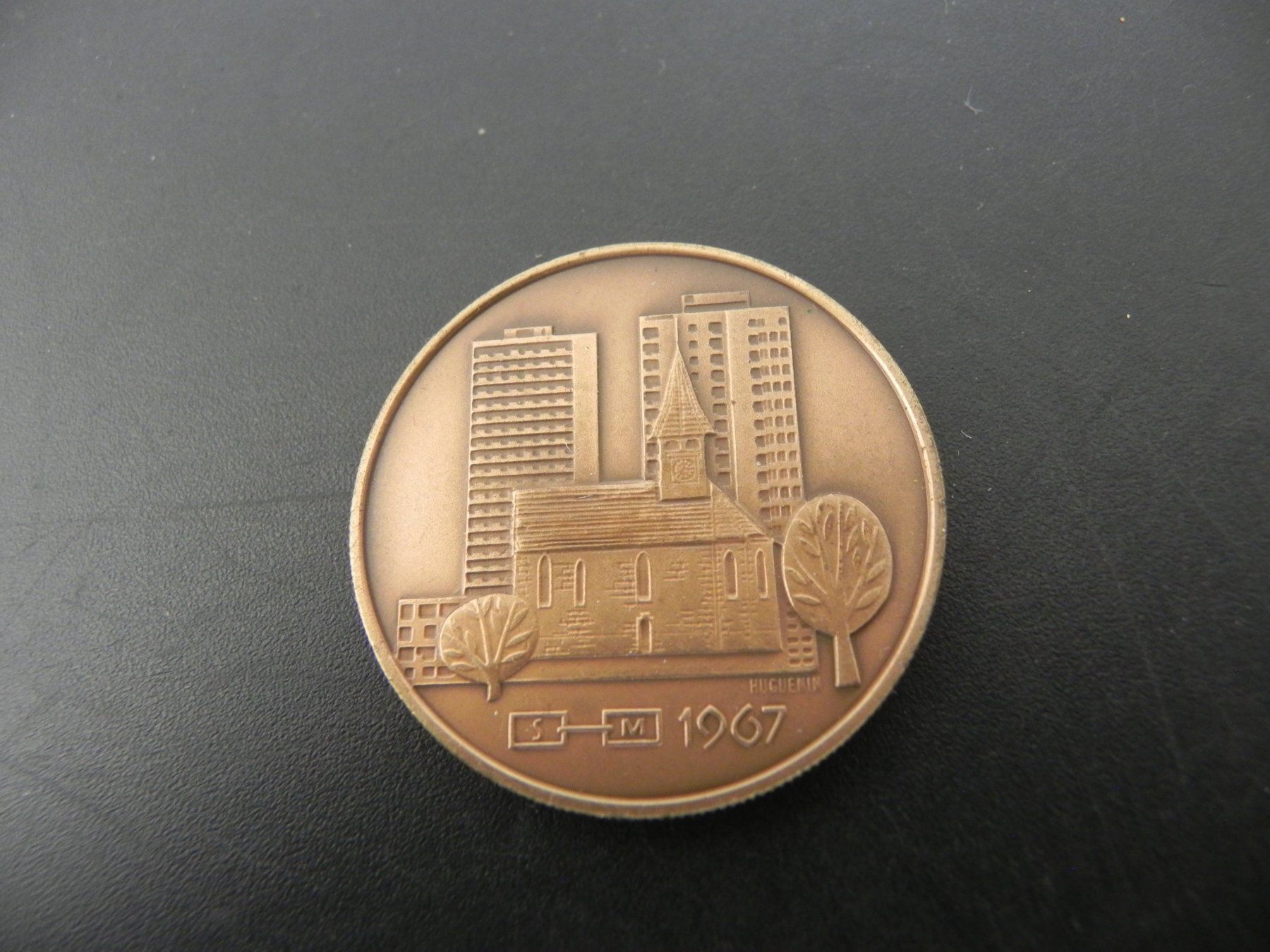 Medaillen: Medaille Schwamendingen 1967 – Gebraucht aus Biel/Bienne von Gogolozi
