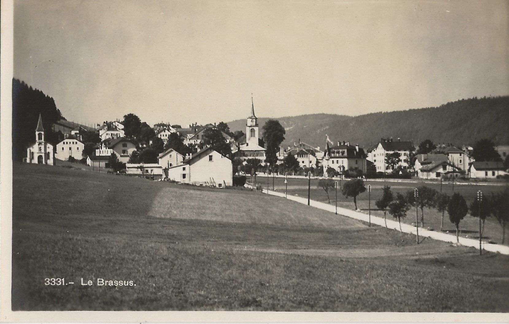Cartoline postali: Le Brassus NE – Usato da Frauenfeld venduto da Merk52