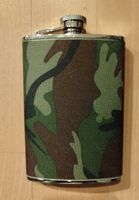 Feldflasche mit Camouflage-Muster, ideal für Outdoor!