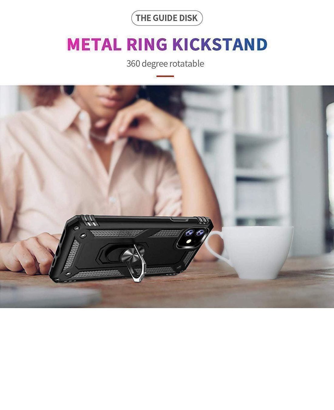 Cover & Protezioni schermo: iPhone 11 PRO MAX Hülle Etui Ring Case Magnet Cover Tasche – Nuovo e nell'imballaggio originale da Volketswil venduto da coverandmore 7