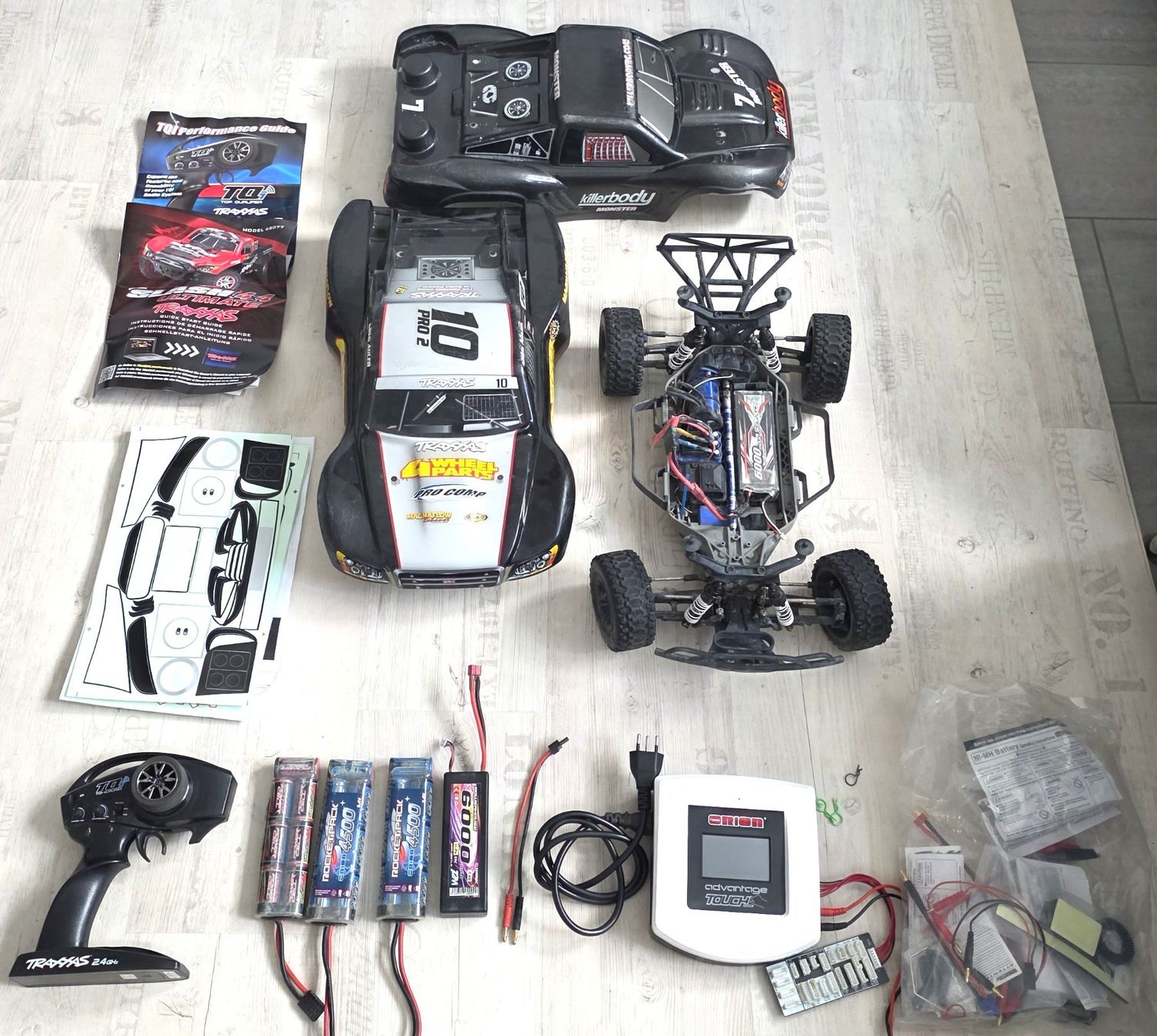 Traxxas Modellismo RC: Traxxas Slash 4x4 Ultimate Full Set, läuft – Usato da Merenschwand venduto da Tfsim007
