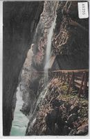 Ragaz-Pfäfers - Taminaschlucht - Mitte - Litho