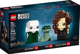 LEGO Voldemort, Nagini&Bellatrix - Brick Headz - 40496 - NEU
