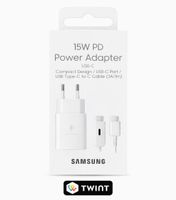 Original Samsung 15W USB-C PD Schnellladegerät + USB-C Kabel