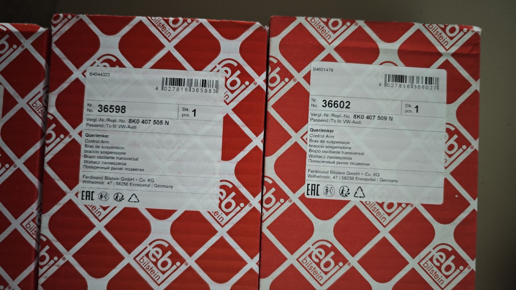 Audi Tutti pezzi di ricambio auto: Querlenker Audi VW passend auf verschiedene Modelle – Nuovo e nell'imballaggio originale da Buchs SG venduto da Maestro_30 1