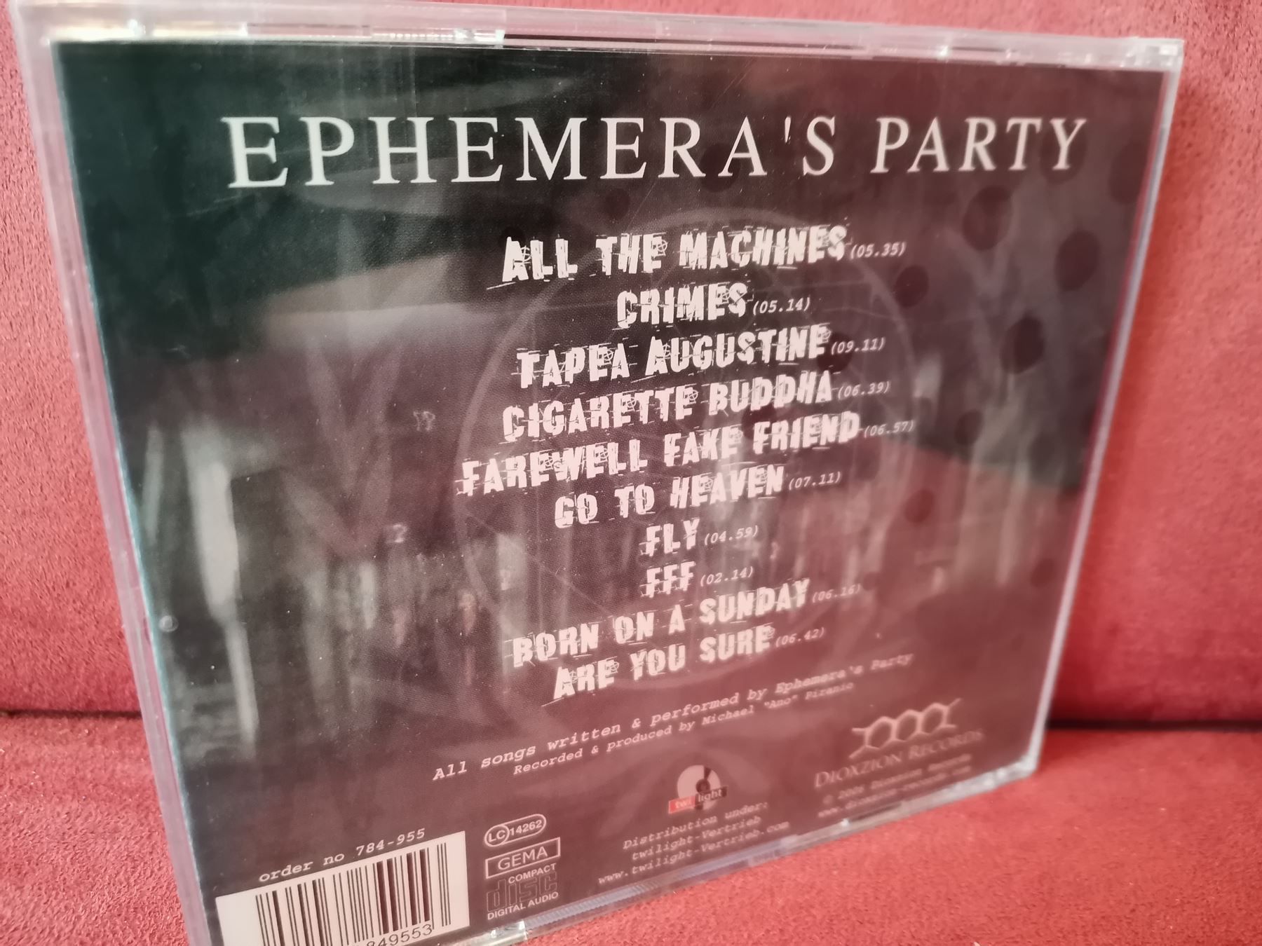 CD: Ephemera's Party All The Machines CD – Nuovo e nell'imballaggio originale da Zofingen venduto da noise123 1