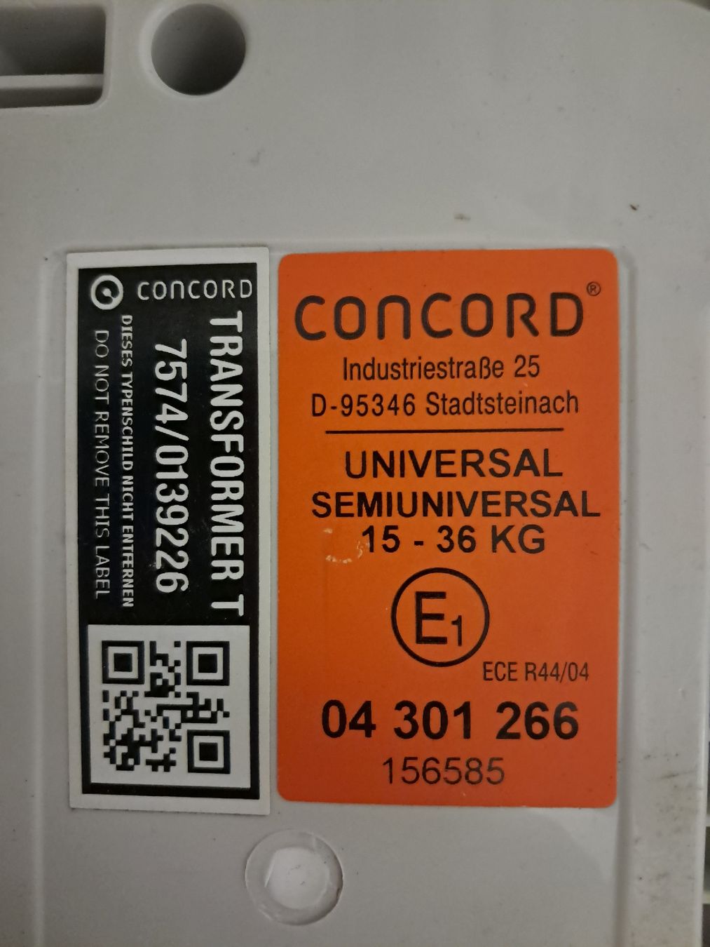 Concord Sièges auto: Kinder Autositz  – D'occasion à Luzern par youlshee 2