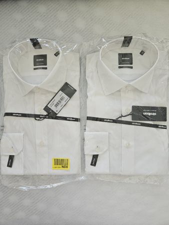 2 Strellson Hemden Gr. 38 Slim Fit, Neu mit Etikett!