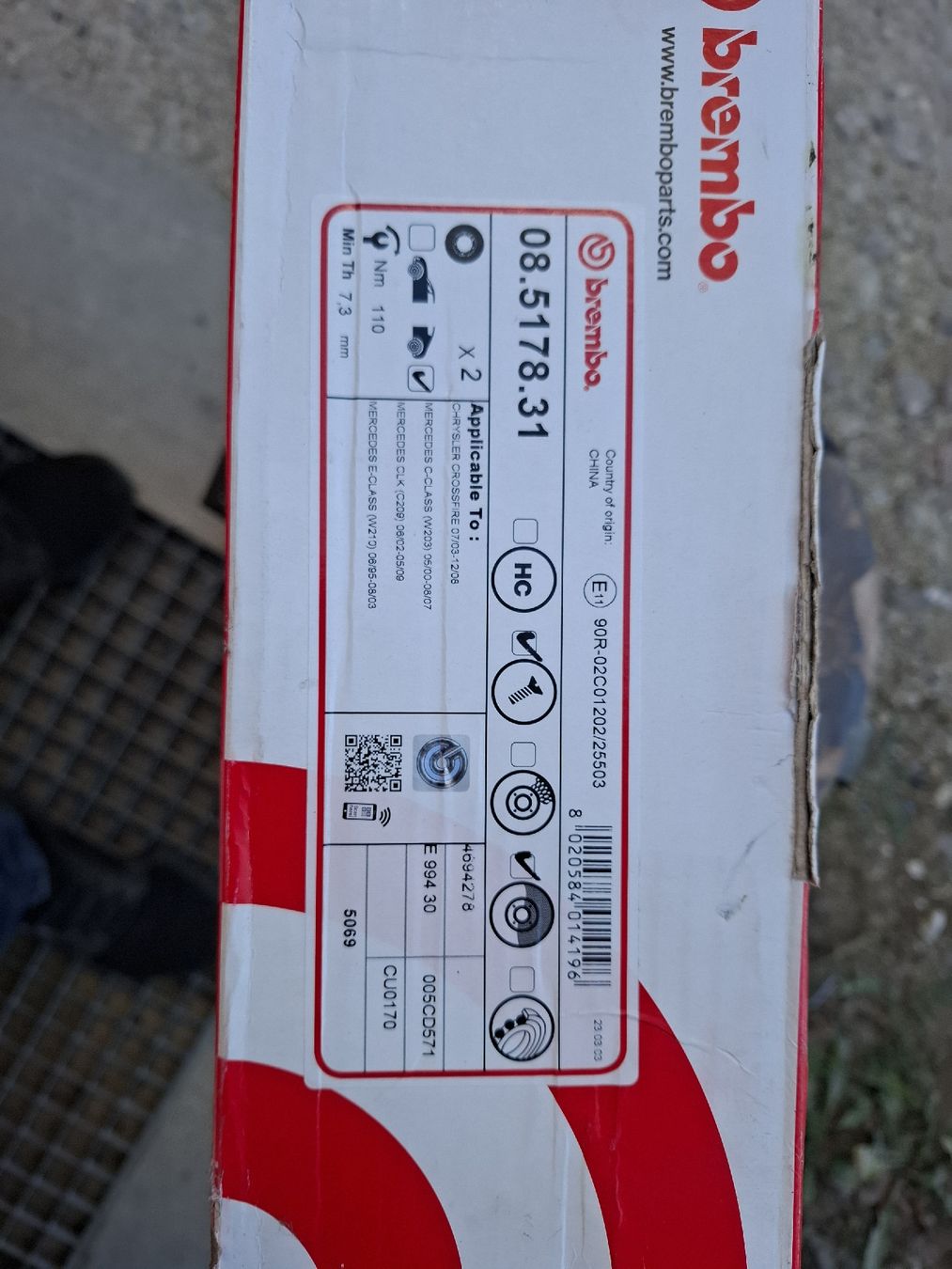 Brembo Alle Autoersatzteile: Brembo Bremsscheiben u. Beläge – Gebraucht aus Schaffhausen von alois5512 1