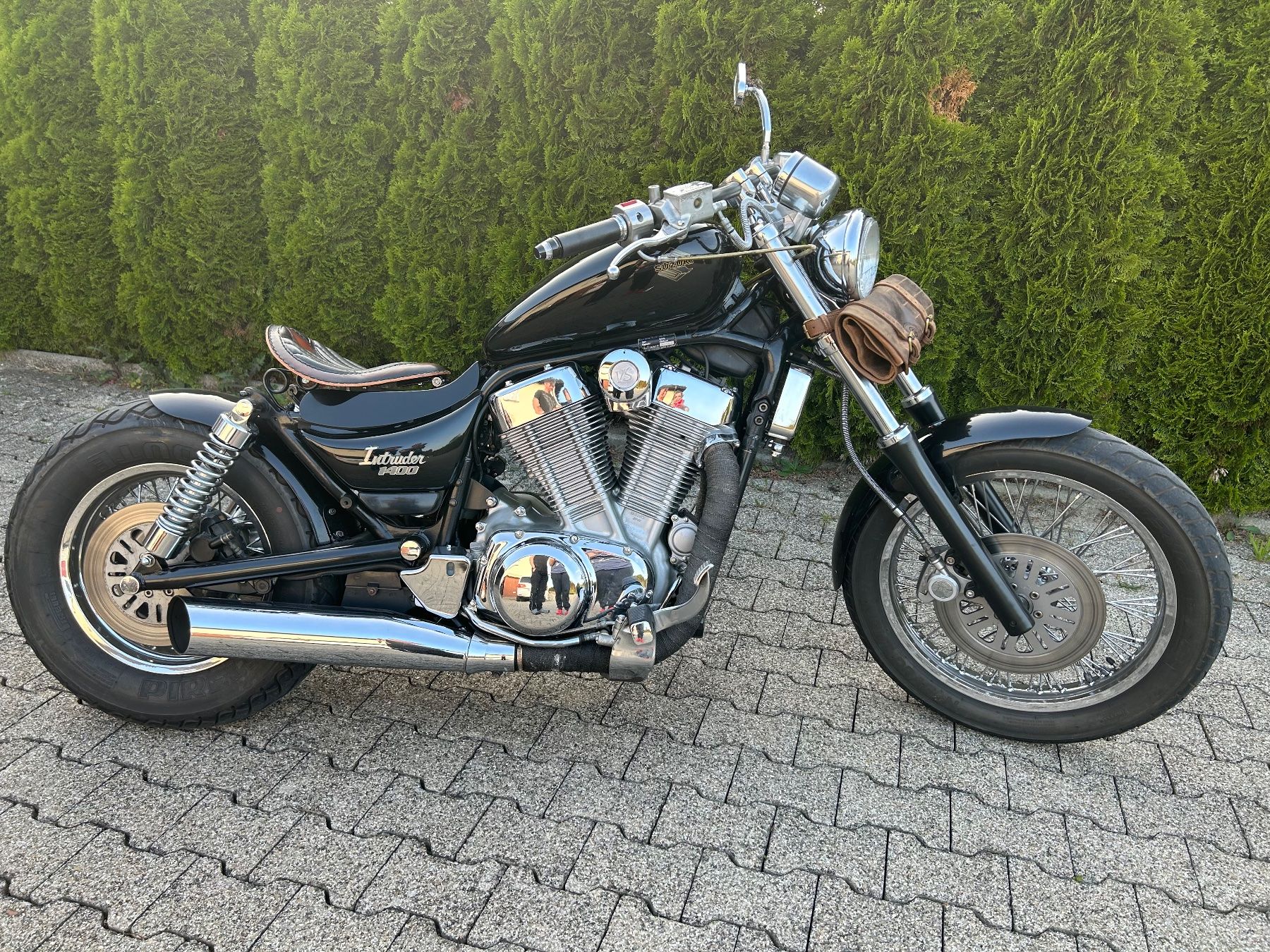 Suzuki Chopper: Suzuki Intruder VS1400 GLP Bobber – Gebraucht aus Wünnewil von