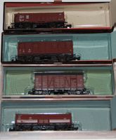 Roco Spur N - Set mit 4 Güterwagen - aus Sammlung