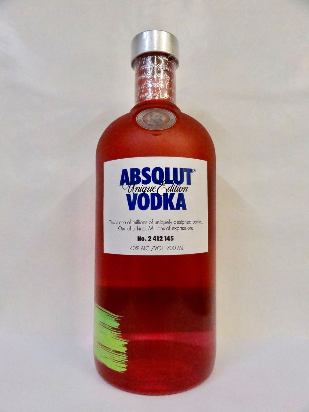 Absolut Vodka Bevande alcoliche: 1 x ABSOLUT VODKA ABSOLUT UNIQUE Edition 2012 – Nuovo e nell'imballaggio originale da Kerzers venduto da zimmergruen 8