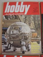 Lot 6 Stk. hobby Zeitschrift 1970 Technik Revue Magazin
