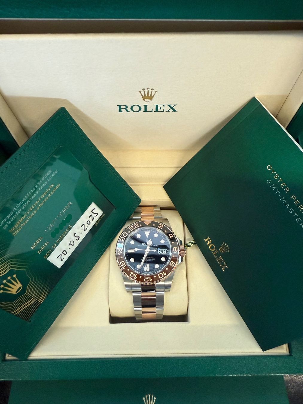 Rolex Orologi: Rolex GMT-Master II | Full Set | Box & Papers | NEW | Unworn – Nuovo e nell'imballaggio originale da Pfäffikon ZH venduto da topa85