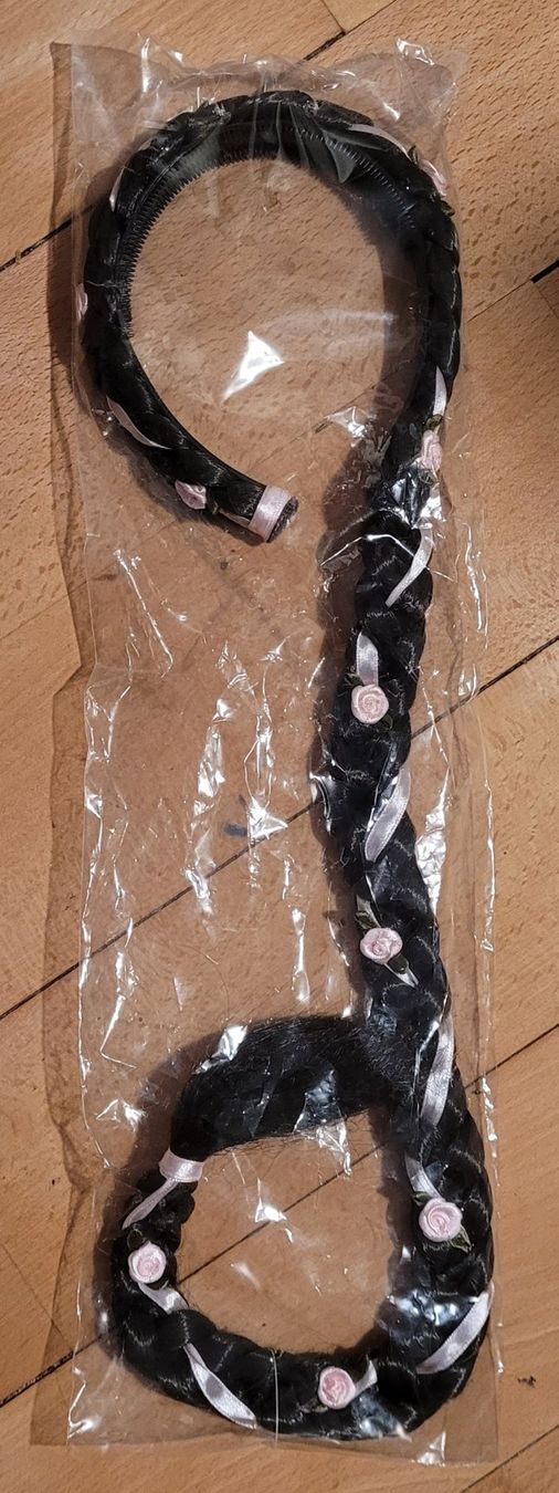 Costumi: Haarreif mit Zopf – Nuovo e nell'imballaggio originale da Riehen venduto da Smile74
