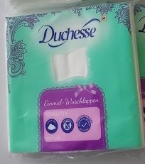 Altro per la cura del corpo: Duchesse Sensitive Einmal-Waschlappen 4x50 Stk. – Nuovo e nell'imballaggio originale da Rudolfingen venduto da T.Mueller 1