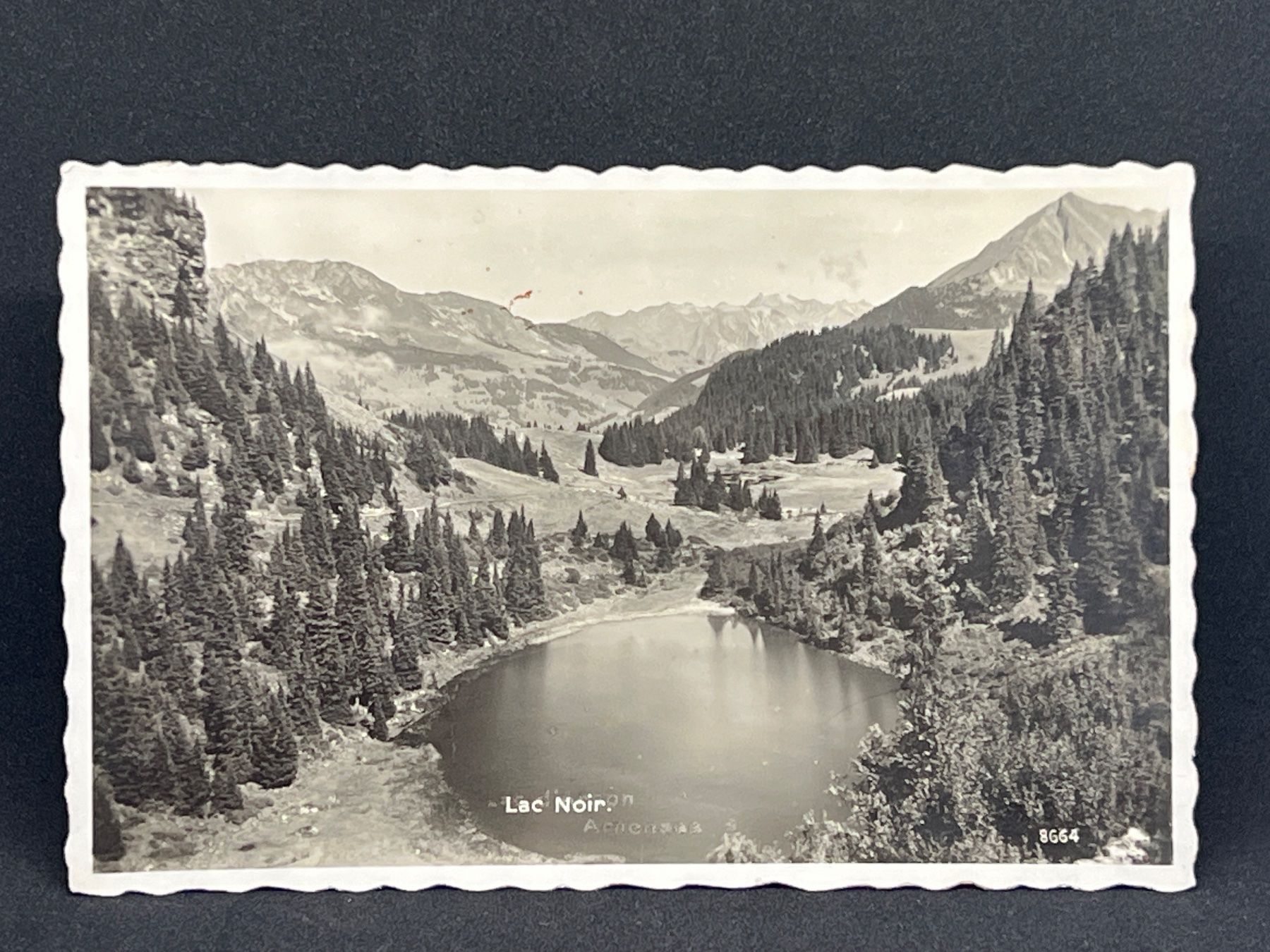 Ansichtskarten: Lac Noir – Gebraucht aus Widnau von Brusi9