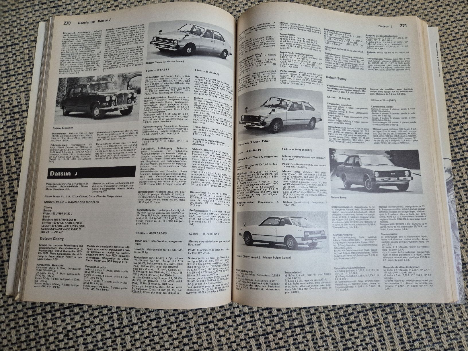 Bücher: Automobil Revue Katalog 1979 – Gebraucht aus Frutigen von Timowyssen 2