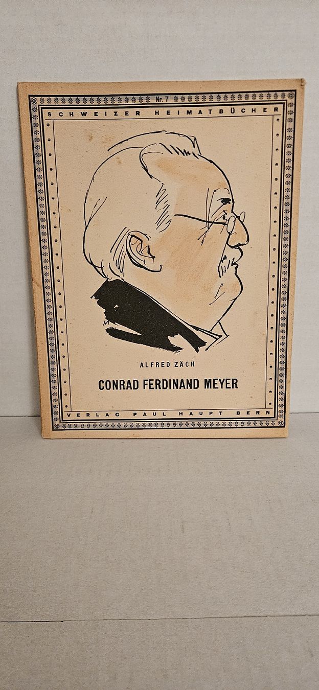 Libri: Conrad Ferdinand Meyer (Schweizer Heimatbücher Nr. 7 – Usato da Wangen SZ venduto da Auction-Sea