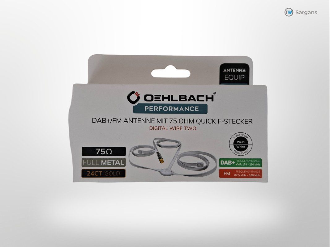 Technique de radiocom: Oehlbach Digital Wire Two Zimmerantenne, DAB/ DAB+ – Neuf (Voir description) à Sargans par Restwert_Sargans