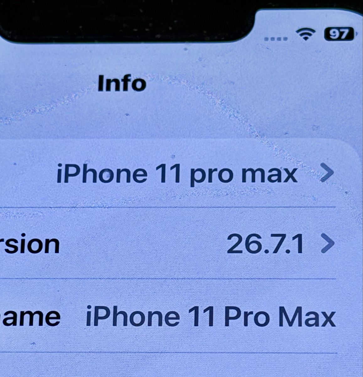 Apple Portables: iPhone 11 pro Max 84% Batterie anthrazit  – D'occasion à St. Gallen par sweetlucky 1