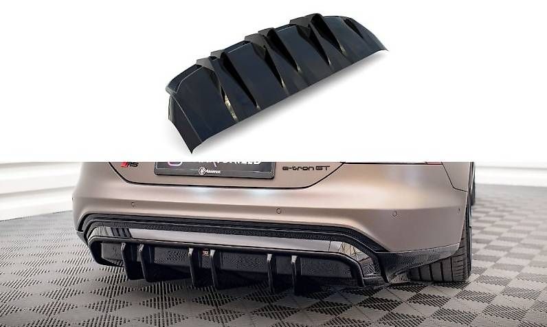 Tutti pezzi di ricambio auto: AUDI E-TRON GT - MAXTON DESIGN HECK DIFFUSOR ANSATZ – Usato da Münchwilen TG venduto da SwissTuningShop