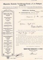 Kronprinz Wilhelm von Preußen 1882–1951 Leibhusaren Dokument