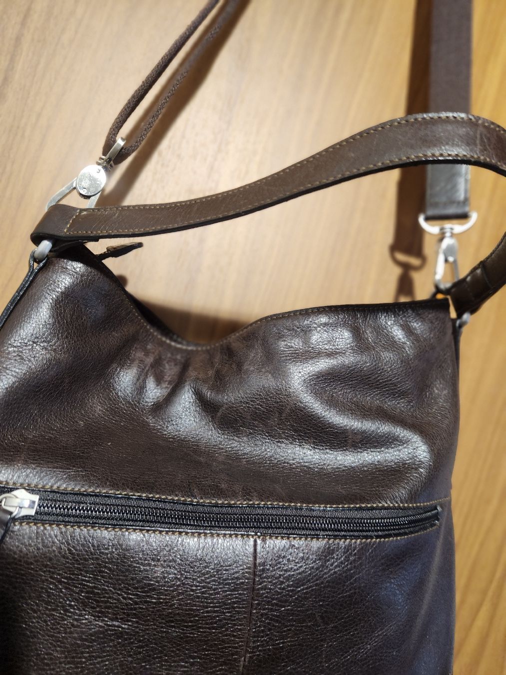Picard Taschen für Damen: Sac à main en cuir marron Picard authentique – Gebraucht aus Niedergösgen von Eva2410 6