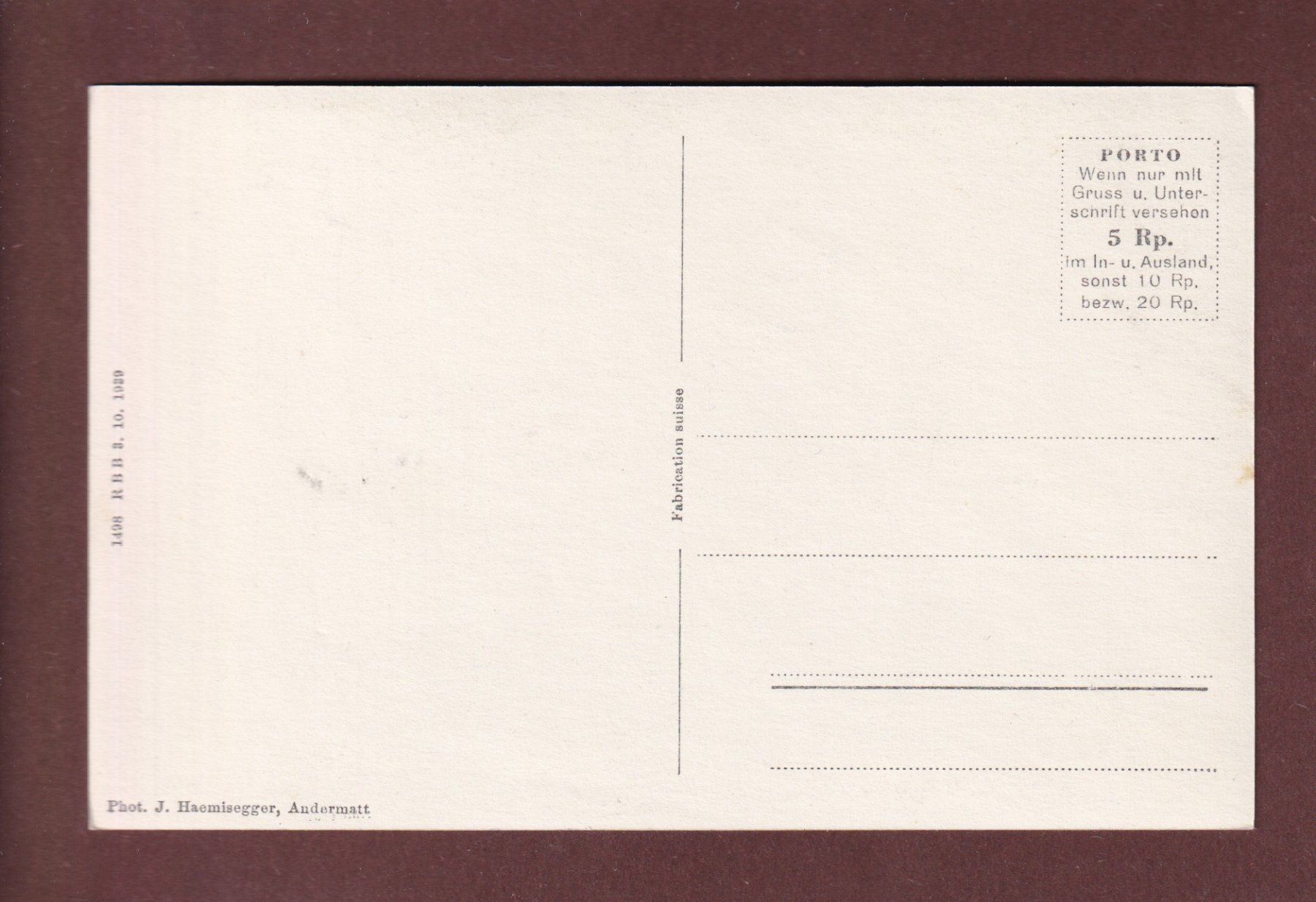 Cartoline postali: TEUFELSBRÜCKE - Schöllenenbahn – Usato da Pully venduto da nicecards-shop 1