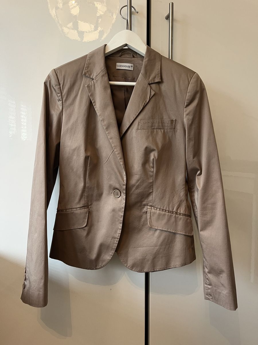 C&A Giacche: Blazer en coton beige taille S/M de C&A – Nuovo (secondo la descrizione) da Aigle venduto da sow_m7gm 5