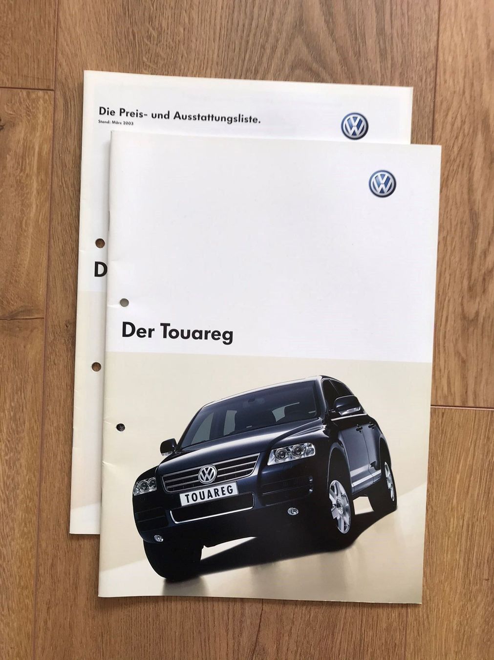 VW Dokumente: Prospekte VW Touareg & Tiguan – Gebraucht aus Freienstein von Golfbueb 4
