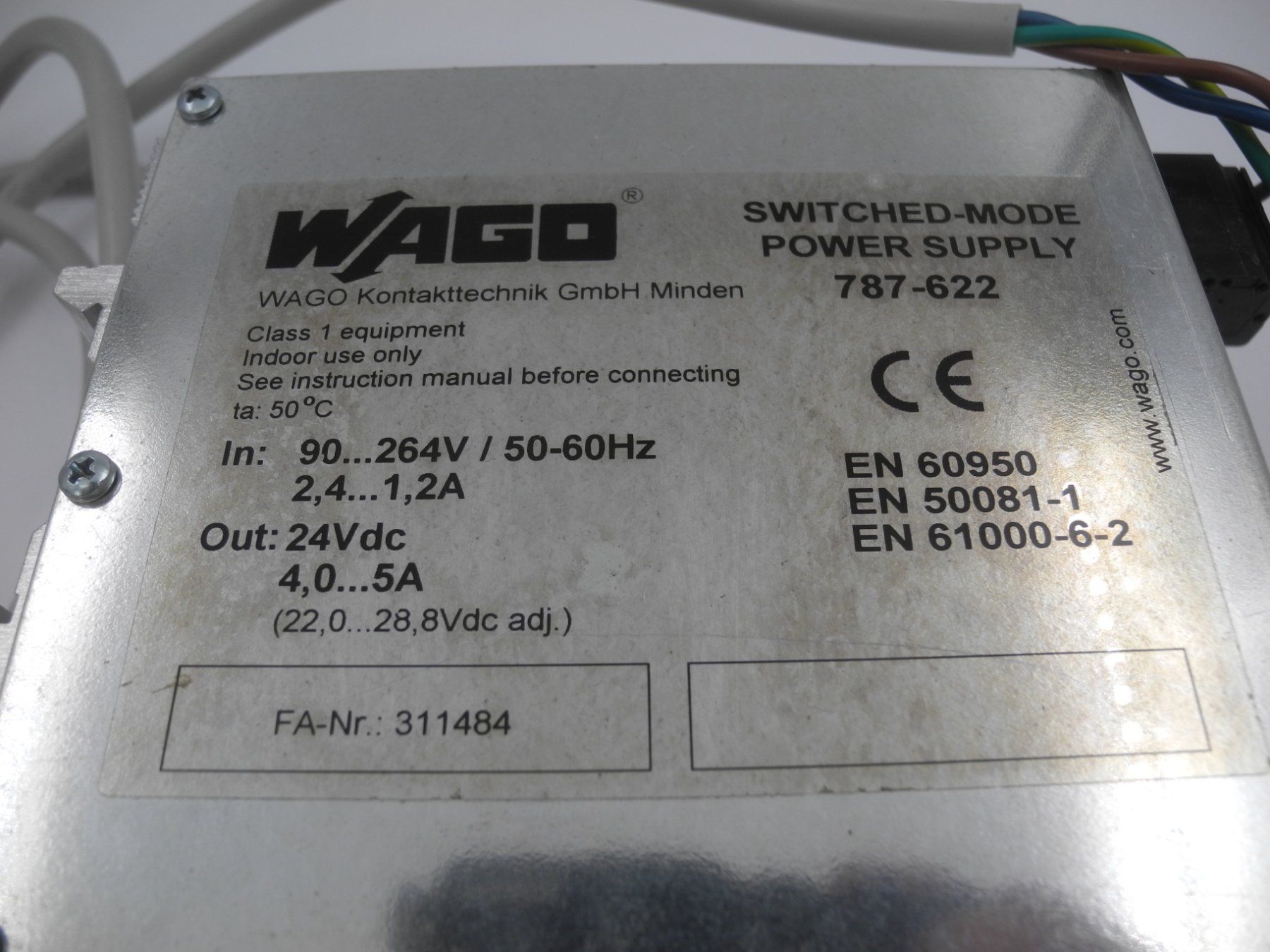 Componenti elettronici: Wago Switched-Mode Power Supply 787-622, Nr. n2 – Usato da Kottwil venduto da Crazyrolf 3