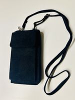 Schwarze Umhänge-/Handytasche Neu